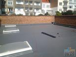 Izolace střechy budovy velvyslanectví ČR - Brusel, Belgie